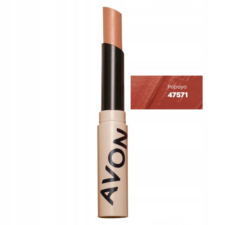 Balsam de buze Tinted Lip Balm, Avon, Papaya, 2 g