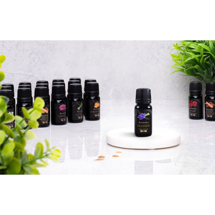 Set de uleiuri esentiale pentru sauna, Aromaholik, Parfumuri naturale Florale, 3x10ml