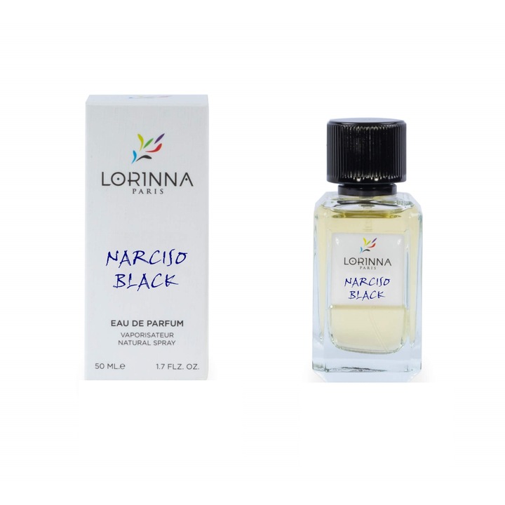 Lorinna Narciso Balck Eau de Parfum, 50 ml, női parfüm
