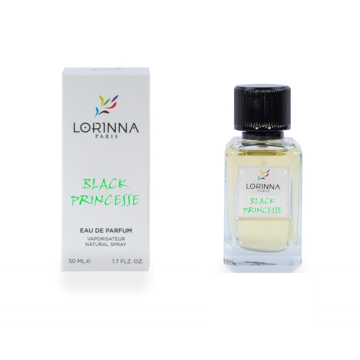 Lorinna Black Princesse Eau de Parfum, 50 ml, női parfüm