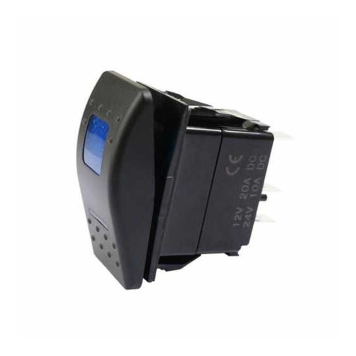 Buton Auto, iluminat led, 12 v