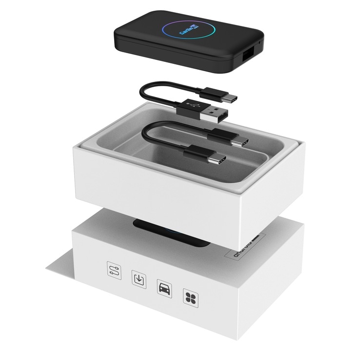 Безжичен адаптер Carlinkit TBOX LITE, Carplay/Android