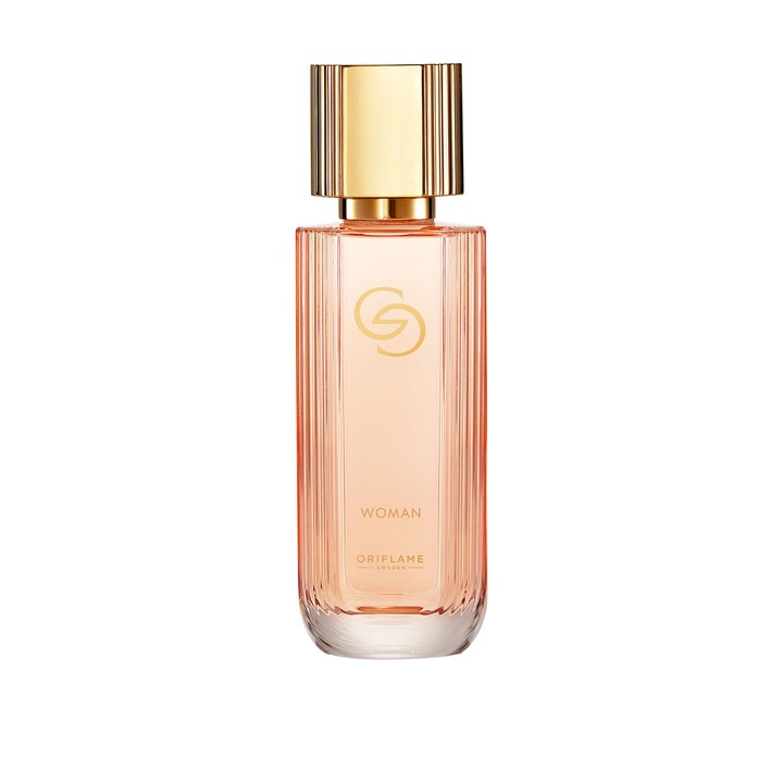 Parfum Oriflame Giordani Gold Woman, floral-lemnos, note citrice, 50 ml
