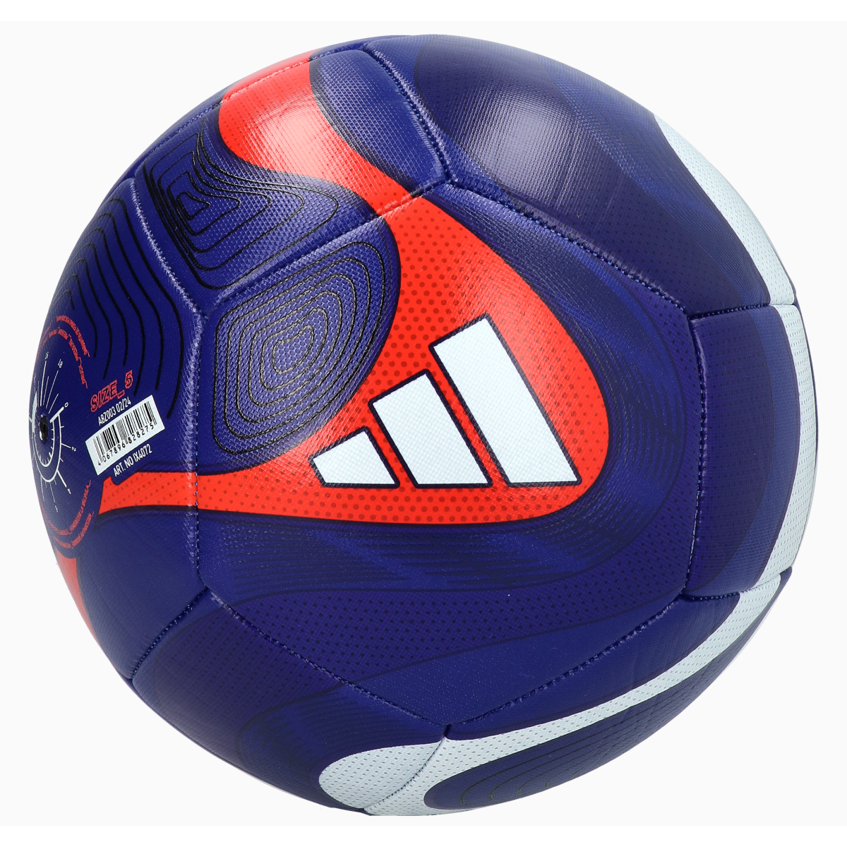 Minge fotbal Adidas Predator Training, marime 5, albastru