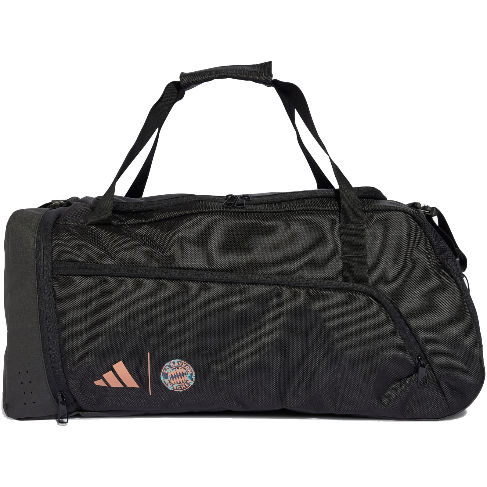 Geanta sport Adidas FC Bayern, negru