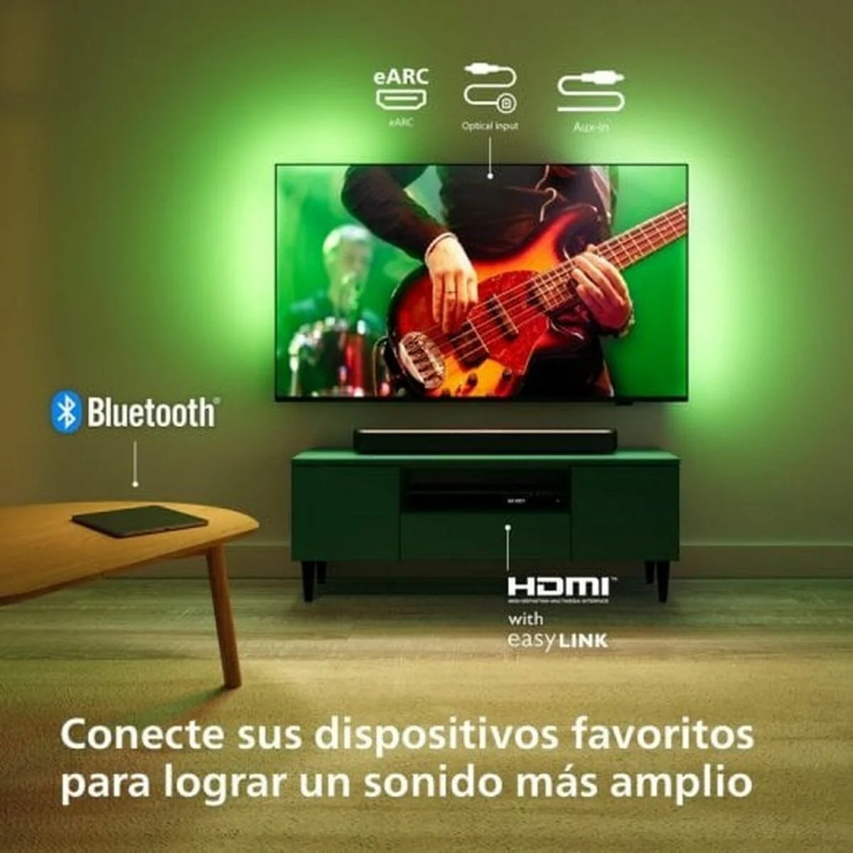 Bara de Sunet Philips TAB5109 Negru 120 W 60 W