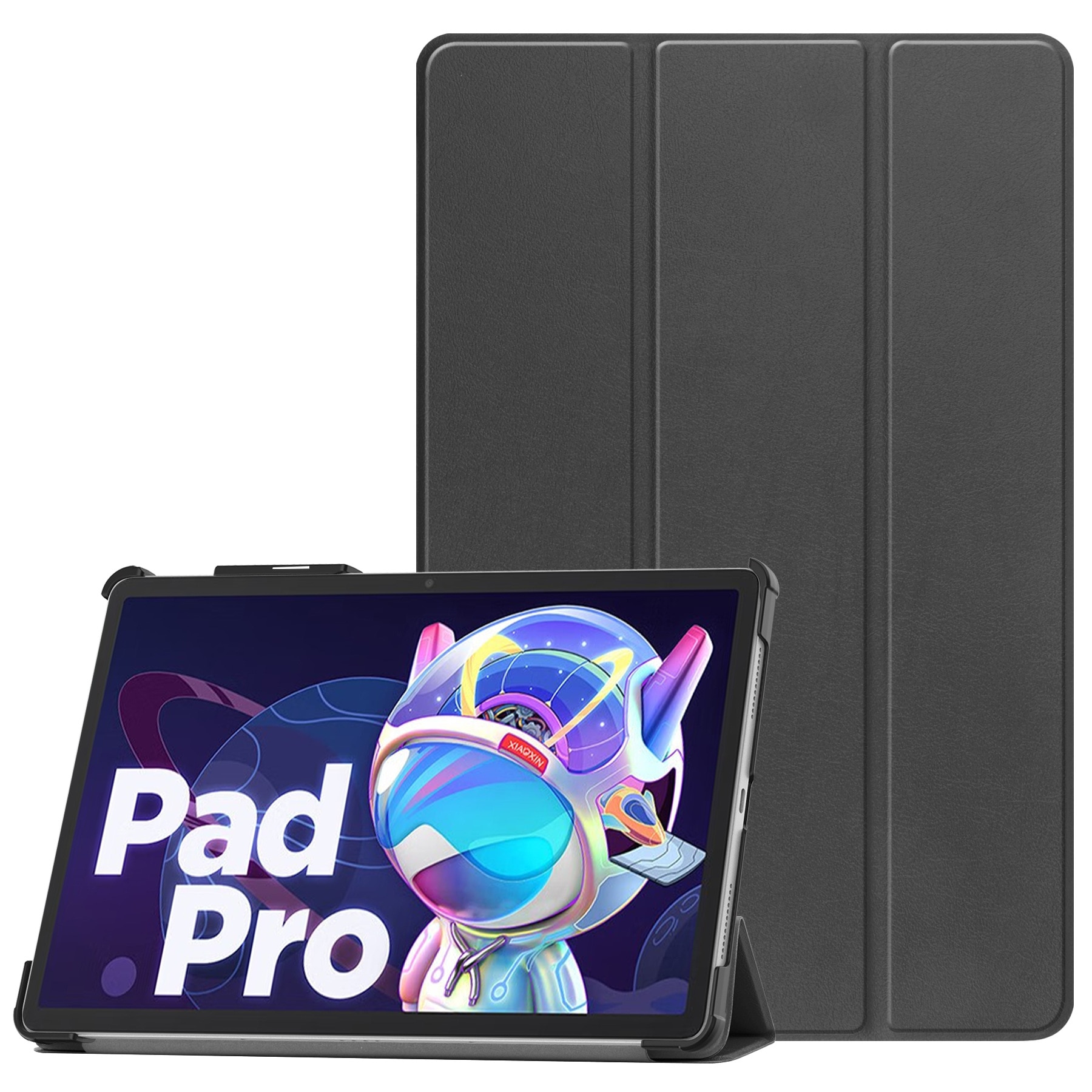 Husa pentru tableta JENUOS® pentru LenovoTab P12 de 12, 7 inchi, rezistenta la cadere, neagra