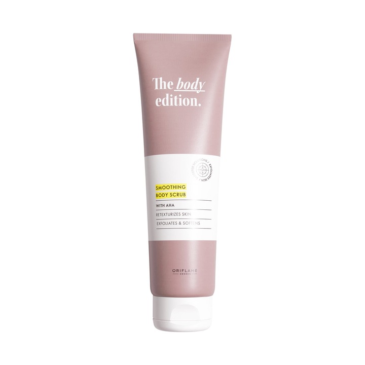 Scrub corp Oriflame The Body Edition, exfoliant, 150ml