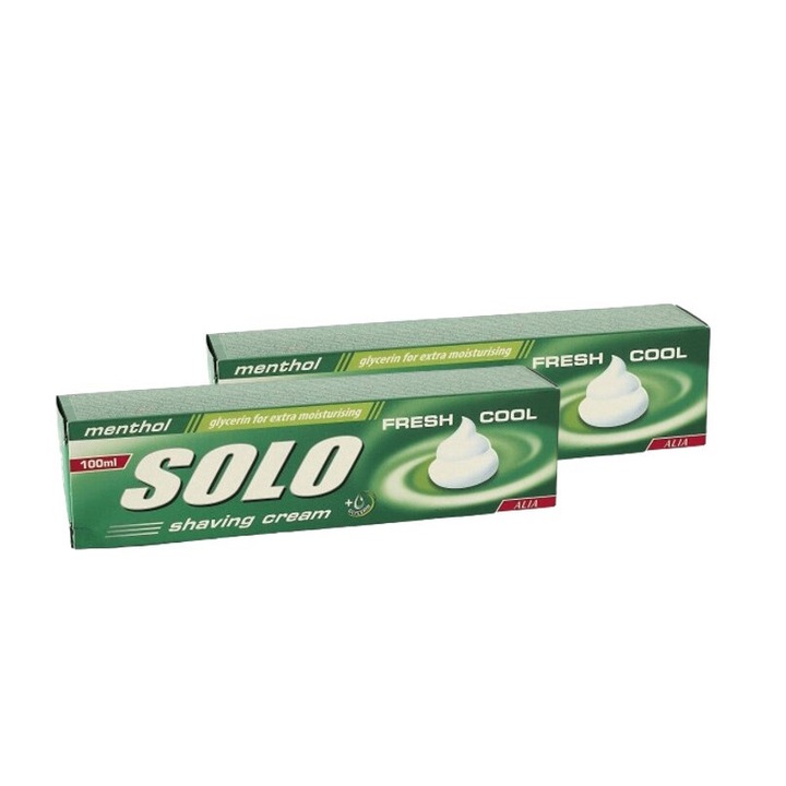 Solo mentolos borotvakrém, tubus 100 ml