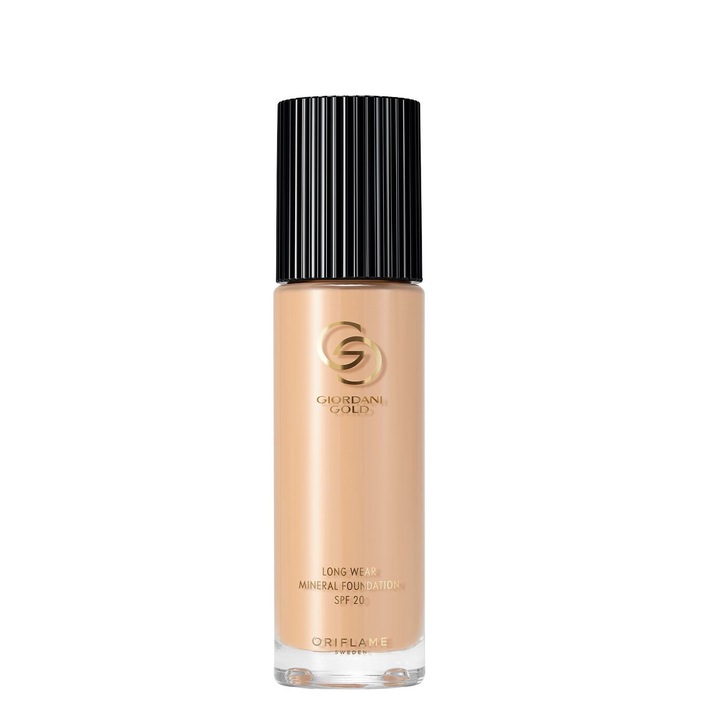 Fond de ten mineral Giordani Gold, acoperire mata, SPF 20, Light Beige Neutral, 30ml