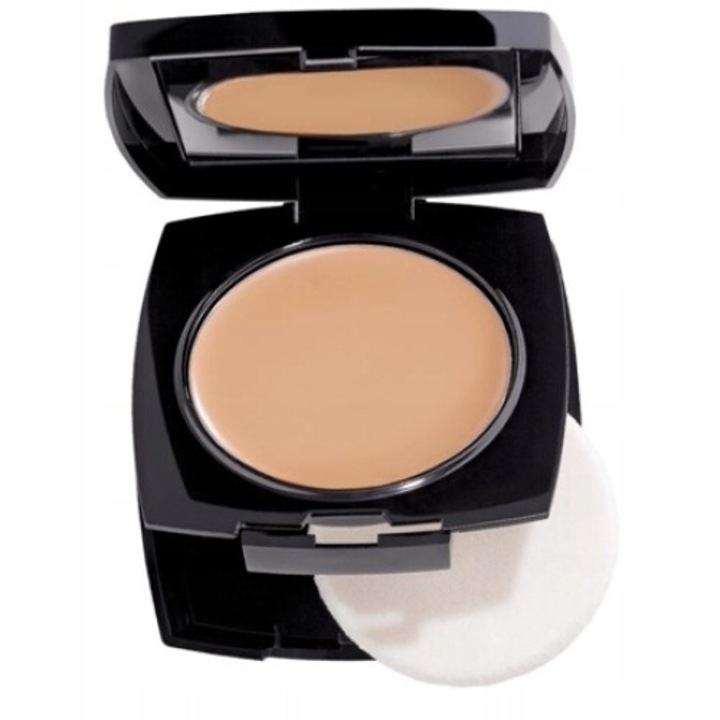 Fond de ten compact Avon, efect matifiant, Warm Ivory, 125G