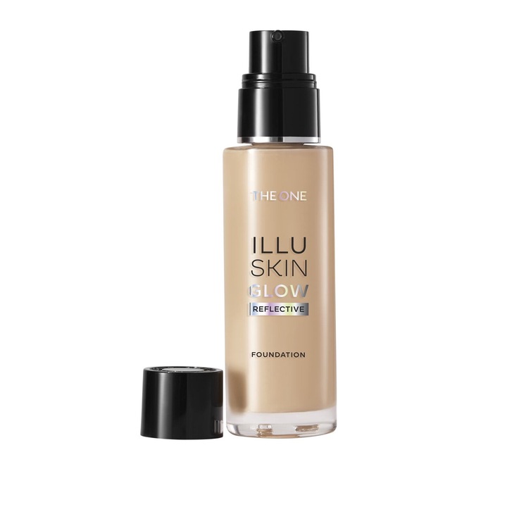 Fond de ten Oriflame Illuskin Glow, efect iluminator, Beige Neutral, 30 ml