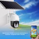Камера за наблюдение със соларен панел GAMYS, 3MP, 4G връзка, 360 градусов мониторинг, батерии 8000mAh, USB кабел и 64GB карта включени