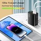 Incarcator Retea, 5 Porturi, 120W Fast Charge, 2 x USB, 3 x Type-C, Universal Multiport, Compatibil telefon, smartwatch, iPhone, Huawei, Samsung, Xiaomi, Negru