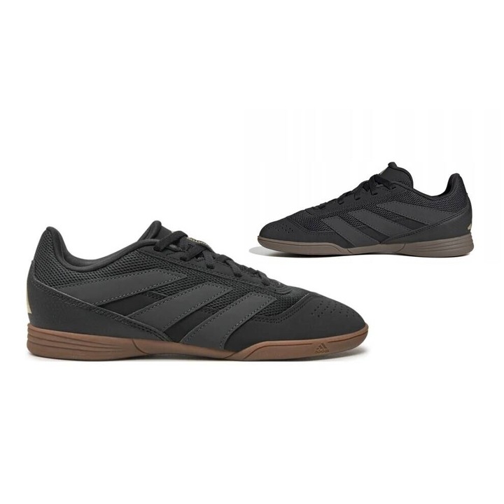 Pantofi sport copii, Adidas, Cauciuc, Negru, Negru