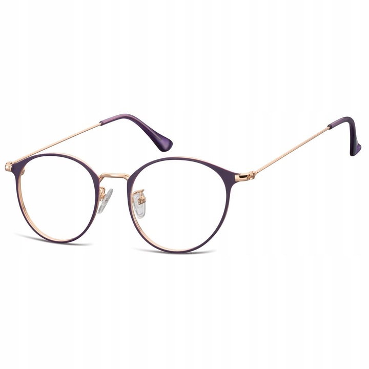 Rame ochelari unisex, Sunoptic, inox, 51 x 17 x 142 mm, negru/auriu