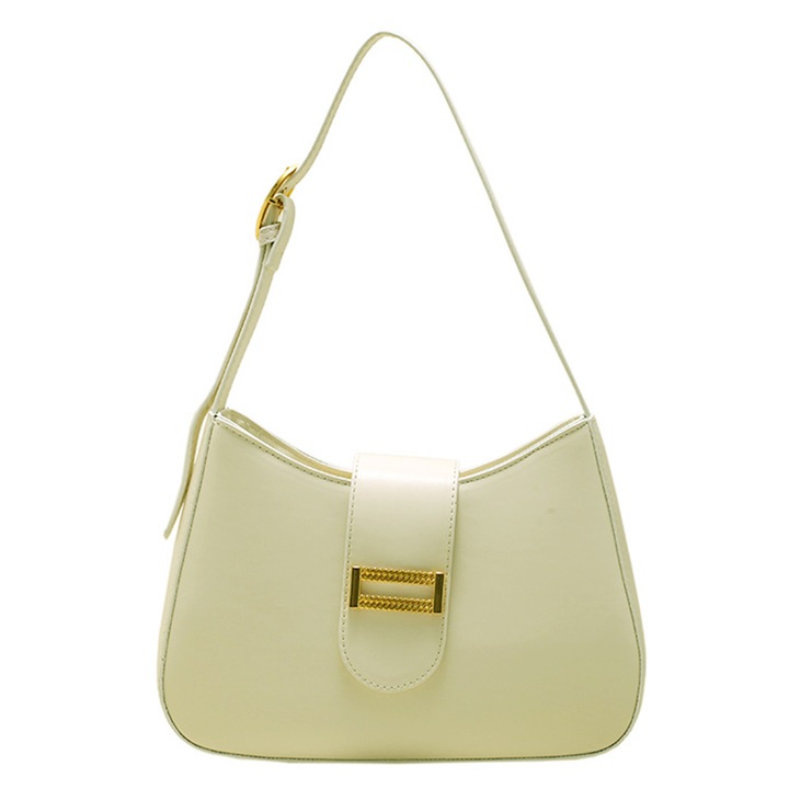 Jormftte női válltáska, sárga, mérete 22x6x19cm, egyszerű modell