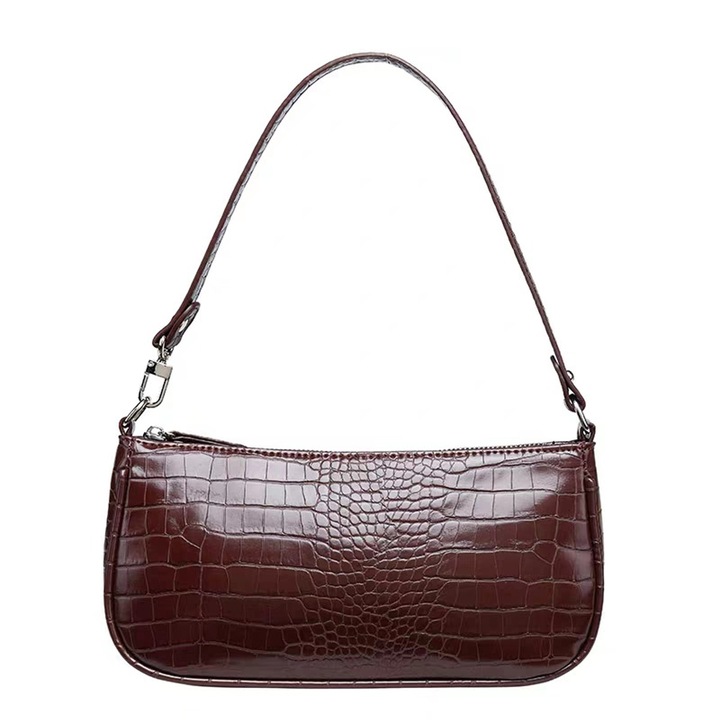 Jormftte női táska, retro modell, többszínű, PU anyag, cipzáras záródás