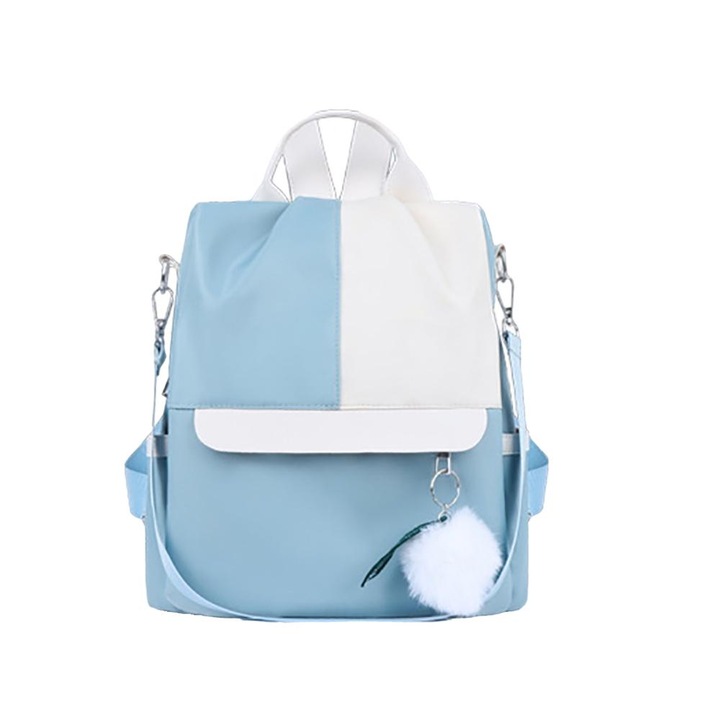 Rucsac pentru copii, albastru, 29x20x10cm, capacitate extensibila, pentru varsta 3-8 ani