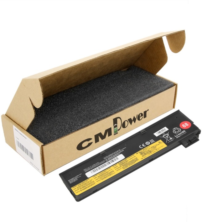 Baterie laptop CM Power compatibila cu Lenovo T440, X240 FRU P/N 45N1134 L12L3P53 0C52862 121500143 2060mAh