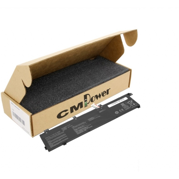 Laptop Akkumulátor CM Power Asus Vivobook S14 S432F, S15 S532F C31N1843 0B200-03430000 3ICP5/58/78