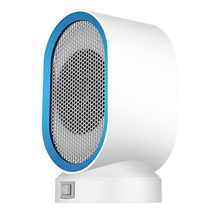 OEM Hordozható légfűtő termosztáttal, azonnali fűtéssel, humanizált kivitelben, kék