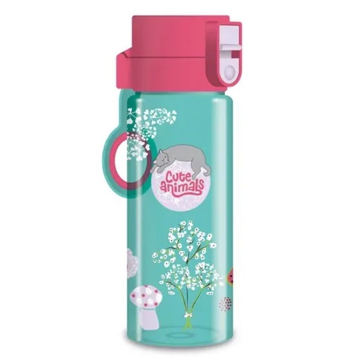 Kulacs Cute Animals-Kitten (5368) 475 ml - Ars Una BPA mentes