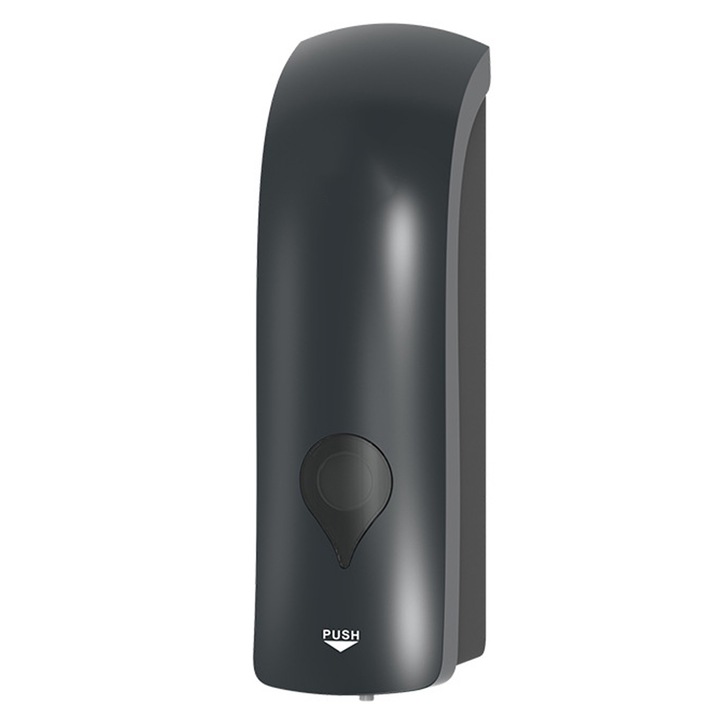 Zuhanyszappan adagoló, falra szerelhető, 1 rekeszes, ABS, egyszínű