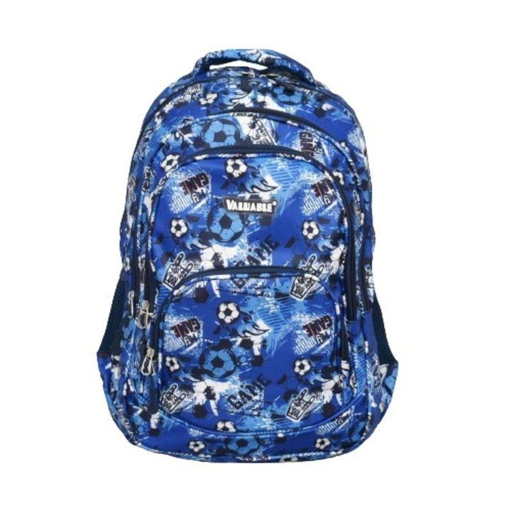 Iskolai hátizsák 1808-5, 32/45/17 cm, kék