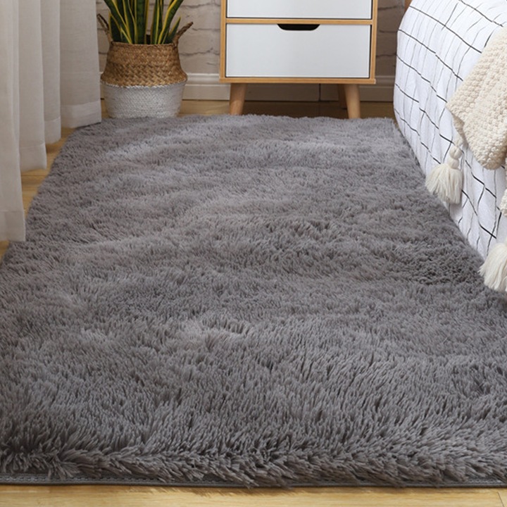 килим, акрил, правоъгълна форма, 80x160x3см