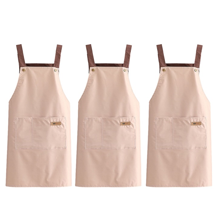 Set 3 sorturi bucatarie, impermeabile si rezistente la ulei, 68x70cm