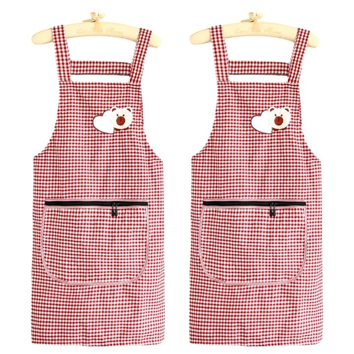 Set 2 sorturi de bucatarie, bumbac, impermeabile