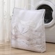 Комплект от 2 торби за пране с цип, Прозрачни, 50x60 см