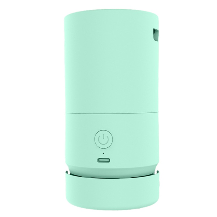 Aspirator de birou, suport telefon, 138x70x70mm, verde