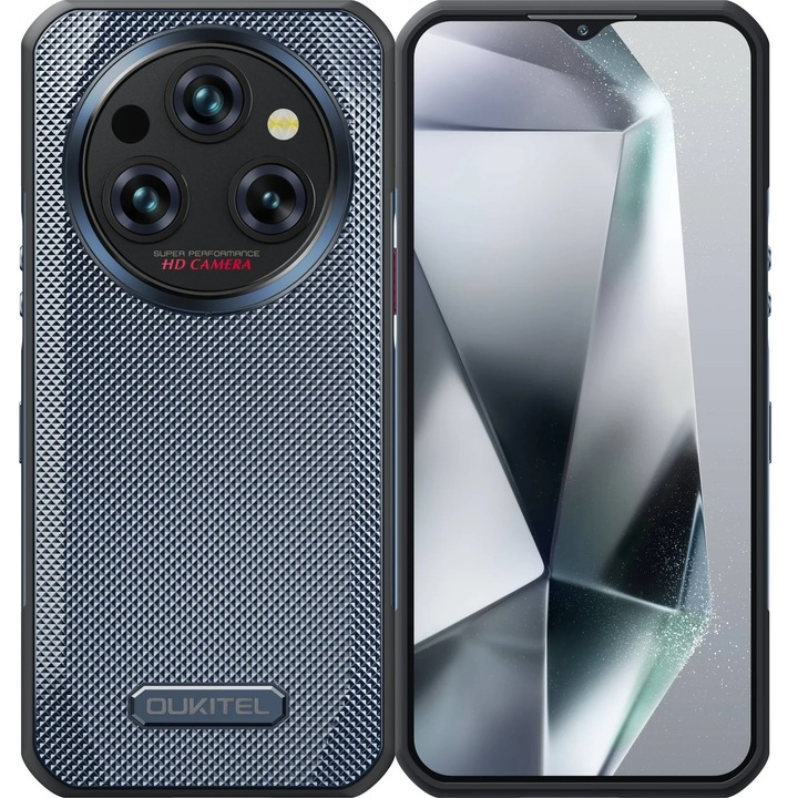 Смартфон Oukitel WP35, сив, 6.6 инча, 8GB RAM), 256GB ROM