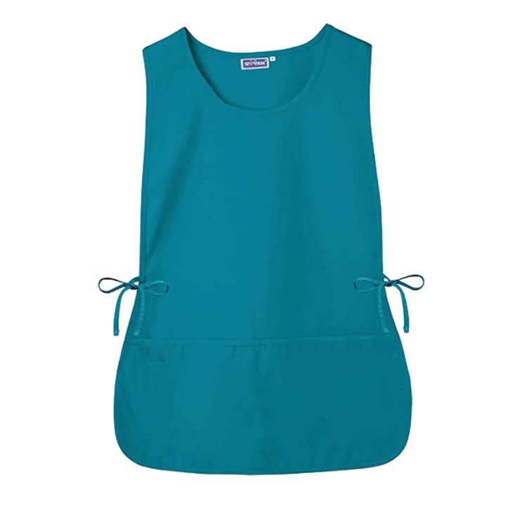 Sort de bucatarie unisex, impermeabil, reutilizabil, verde inchis, 68x52cm