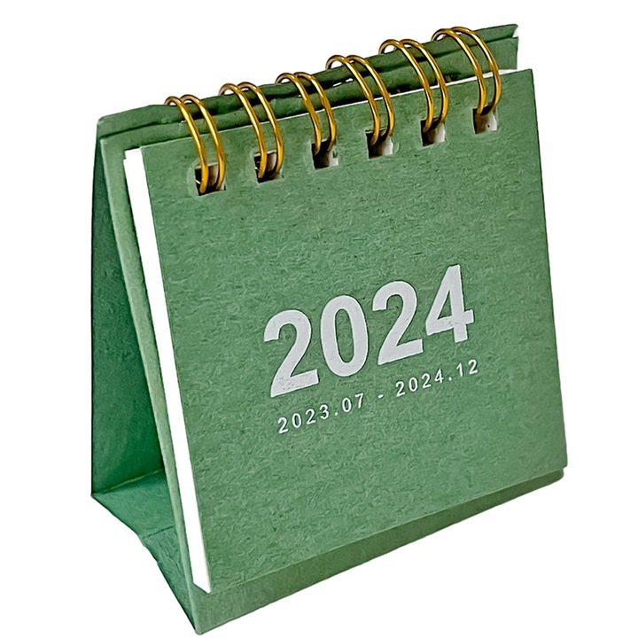 Calendar de birou mini, 7.5x6.5cm, hartie