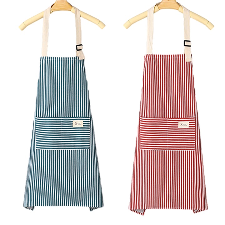 Set 2 sorturi de bucatarie, rosu, verde, 75x65cm