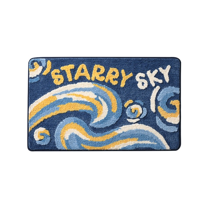 Csúszásmentes fürdőszobai szőnyeg, mikroszálas, 40x60cm