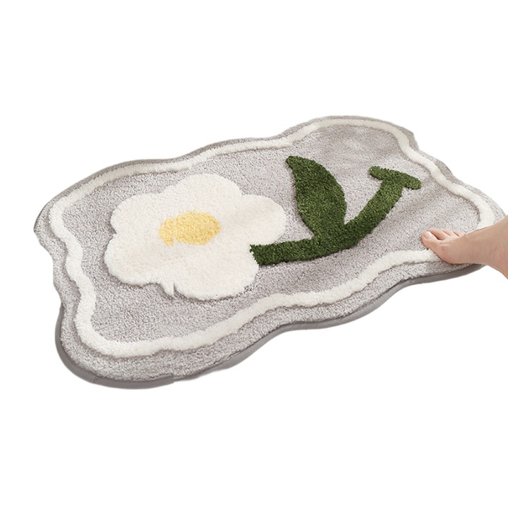 Csúszásmentes fürdőszobai szőnyeg, szuper nedvszívó, 45x65cm, többszínű