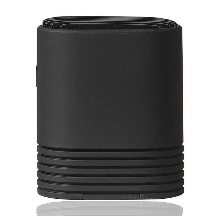 Purificator de aer ultraportabil, negru, 6.16x5.25x3.18cm