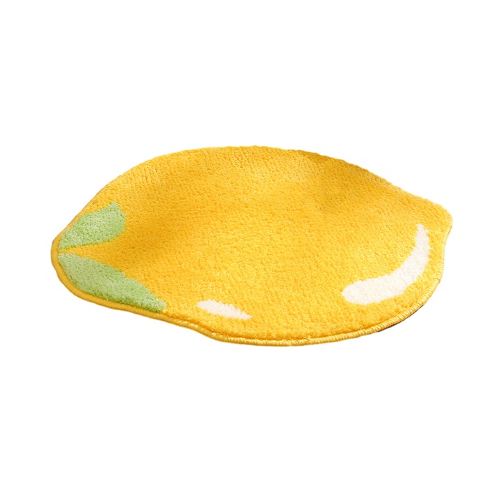 Covor, galben, 48x60cm, model Simplicity, model lamaie