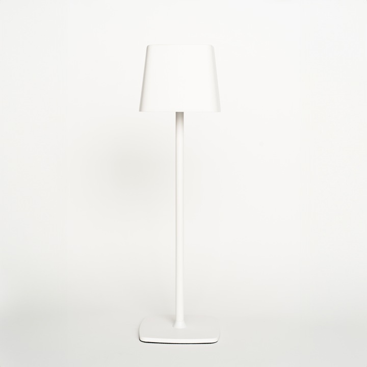 Lampa LED cu Touch, Interior sau Exterior, Veioza Ambientala cu Control Tactil, Cris®️, Reincarcabila, Portabila, Rezistenta la Apa, Schimbarea Intensitatii Luminii, 3 Temperaturi de Culoare, USB-C, IP54, Adaptor Inclus