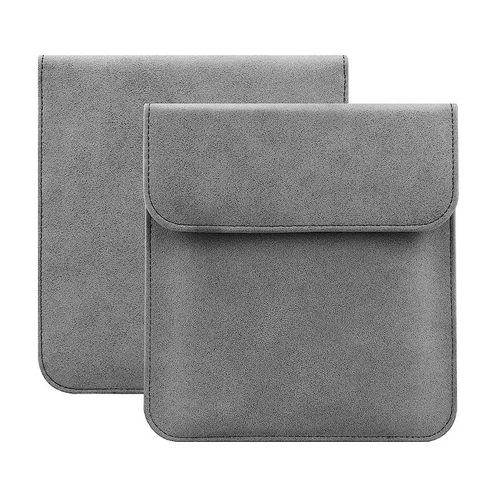 Husa eBook Reader, Compatibila cu Amazon Kindle Oasis 10th Generation 2019 / 9th Generation 2017, 7 inch, Gri