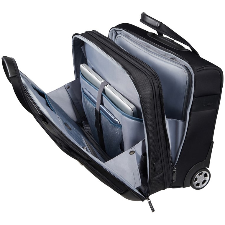 Geanta laptop tip troler Samsonite SPECTROLITE 3.0, 17.3" Exp, Negru