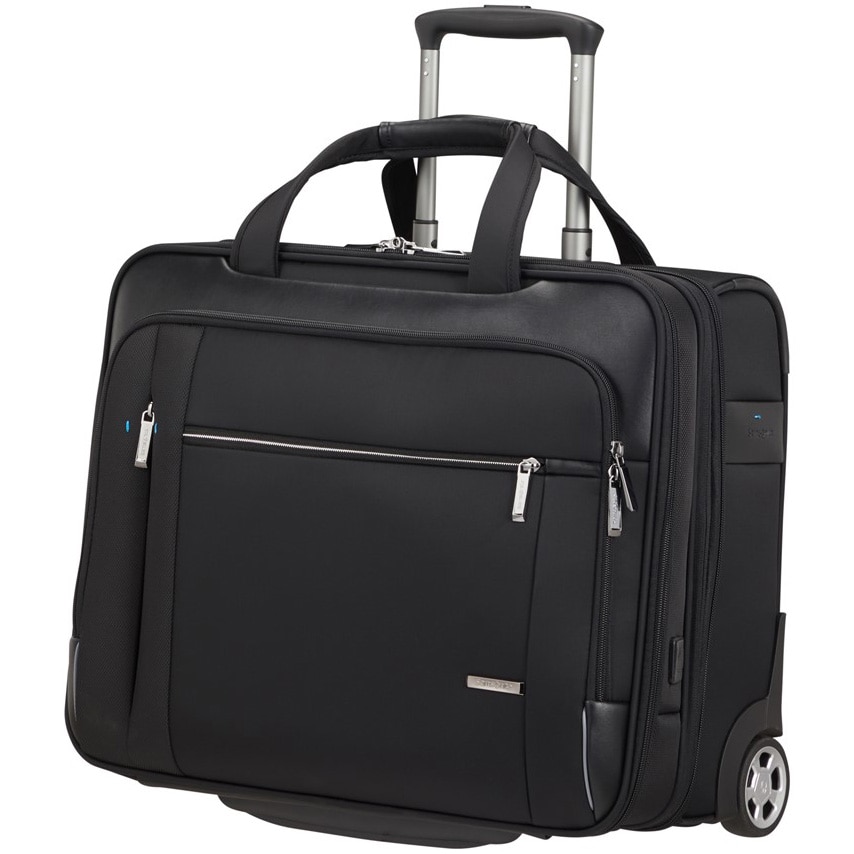 Geanta laptop tip troler Samsonite SPECTROLITE 3.0, 17.3" Exp, Negru