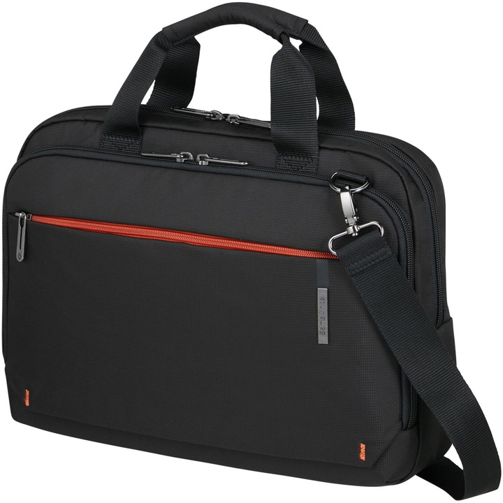 Geanta laptop Samsonite NETWORK 4, 14.1", Charcoal Negru