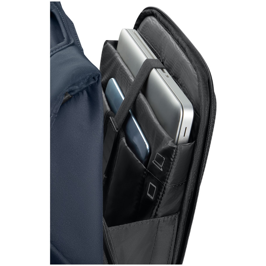 Rucsac laptop Samsonite SECURIPAK 2.0, 15.6", Albastru Inchis