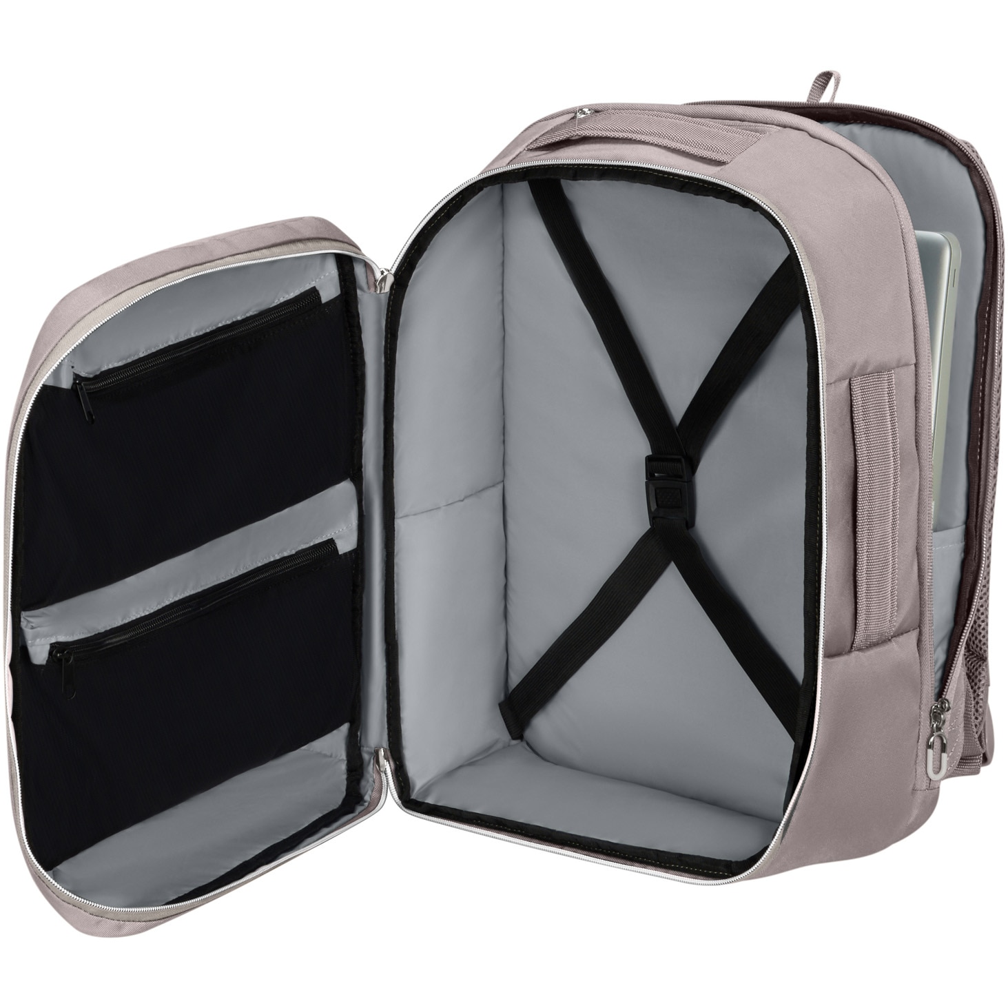 Rucsac laptop Samsonite GUARDIT CLASSY underseater M, 15.6", Gri Piatra