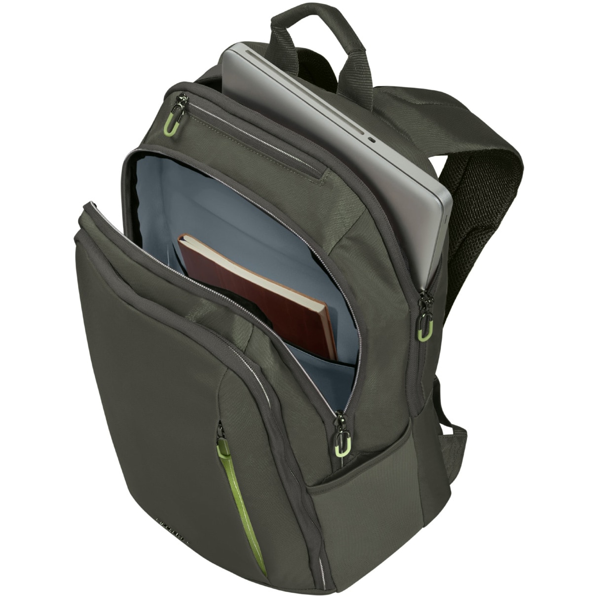 Rucsac laptop Samsonite GUARDIT CLASSY, 15.6", Gunmetal Verde